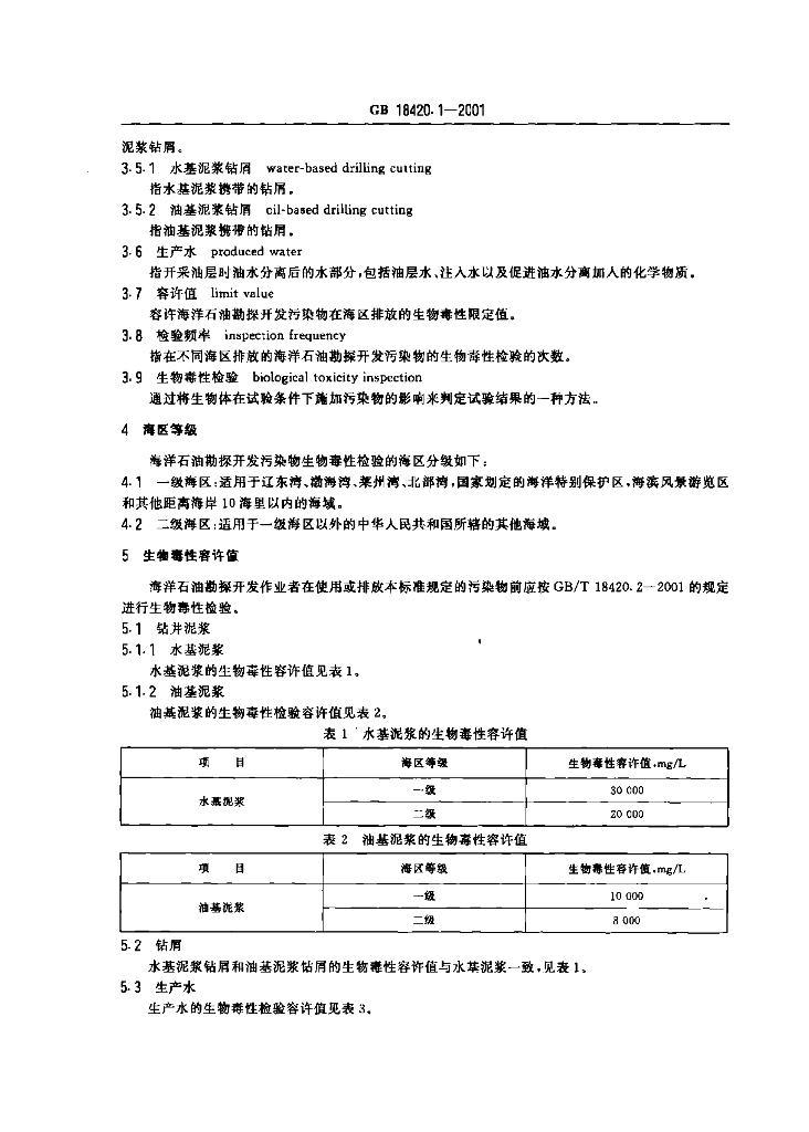 GB 18420.1-2001 标准预览