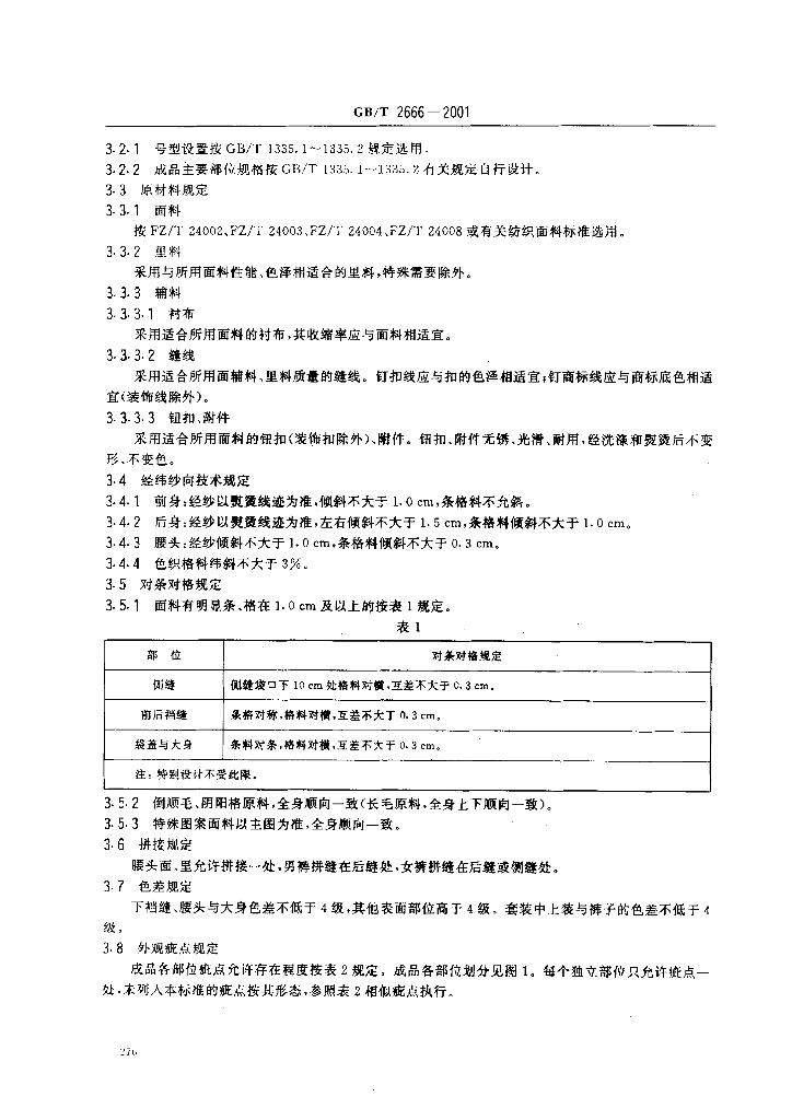 GB/T 2666-2001 标准预览