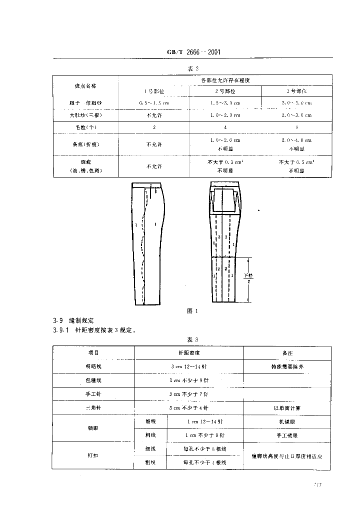 GB/T 2666-2001 标准预览