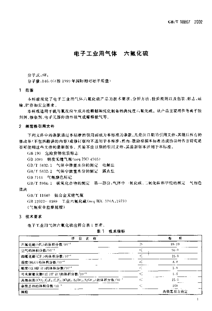 GB/T 18867-2002 标准预览