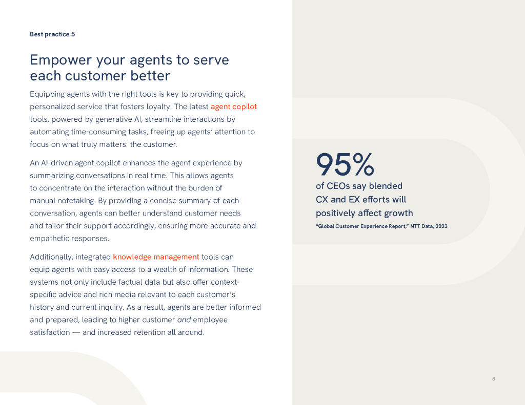 GENESYS：2024年利用人工智能建立客户忠诚度的七个最佳实践报告（英文版）_第8页