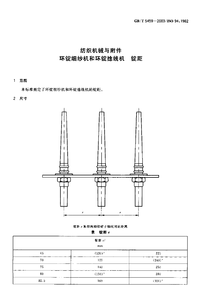 GB/T 5459-2003 标准预览