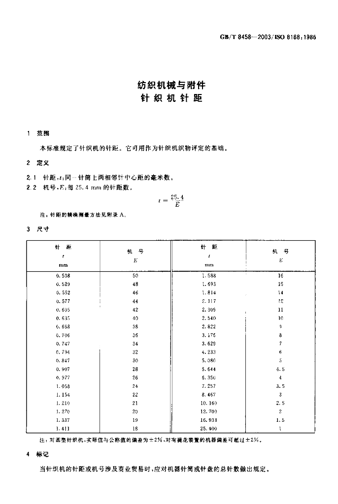 GB/T 8458-2003 标准预览