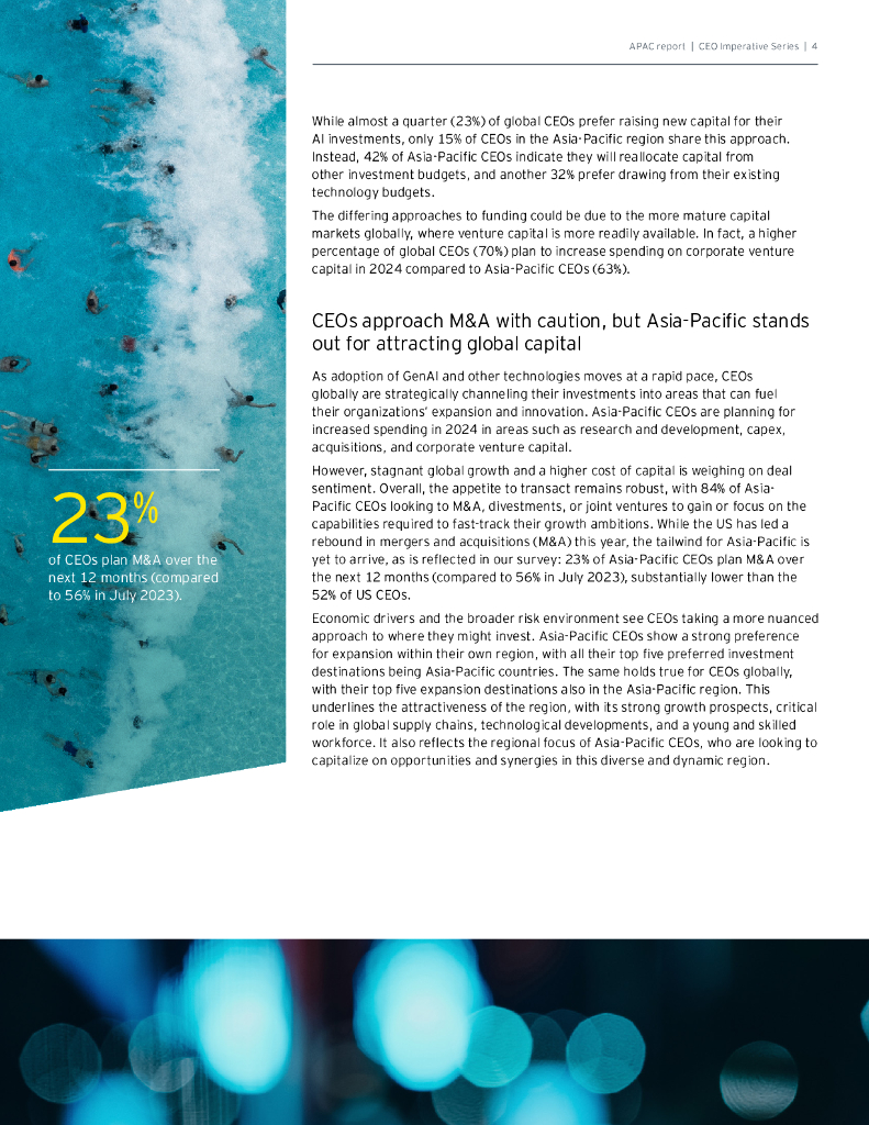 EY安永：2024年面对经济挑战，亚太地区首席执行官如何在人工智能时代成长报告（英文版）_第5页