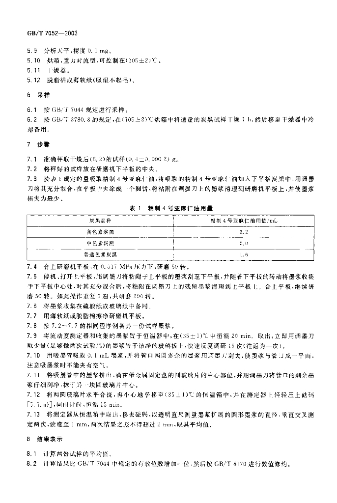 GB/T 7052-2003 标准预览