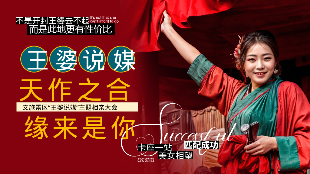 文旅景区“天作之合 缘来是你”——王婆说媒公益相亲大会活动策划案