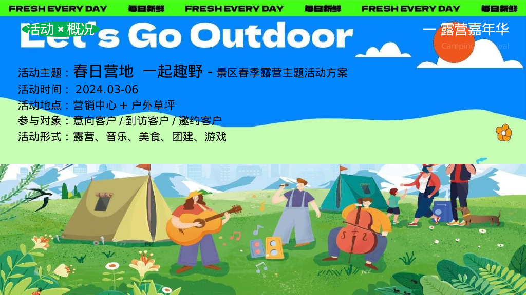 景区春季露营“春日营地 一起趣野”活动策划方案_第10页