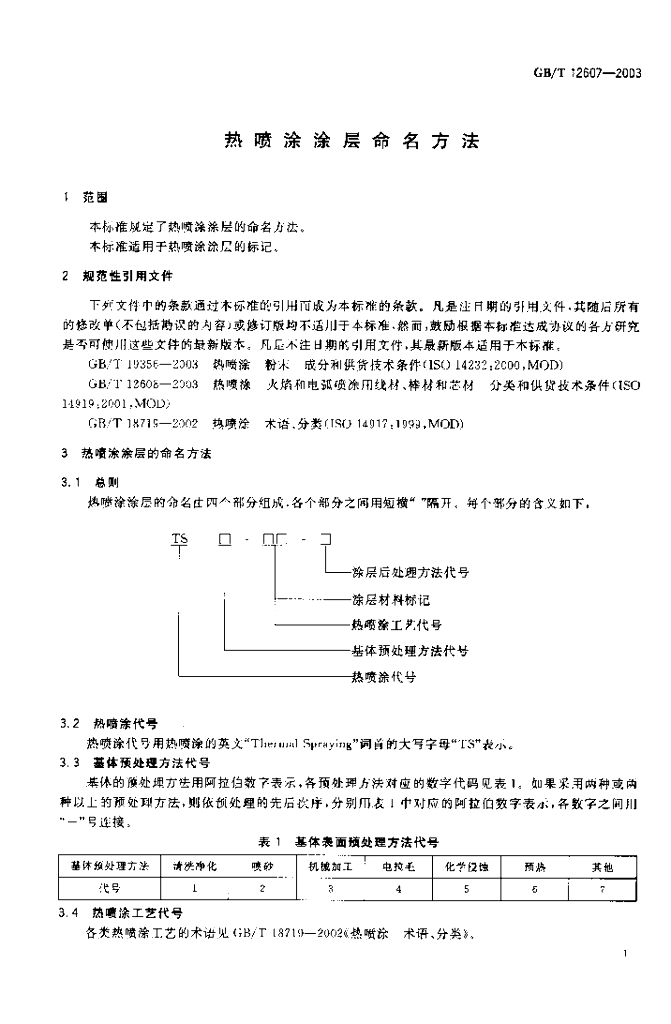 GB/T 12607-2003 标准预览