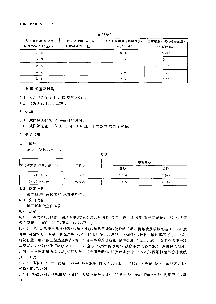 GB/T 6610.5-2003 标准预览