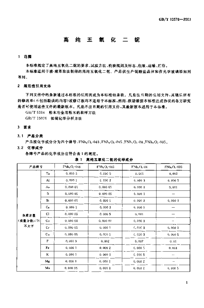 GB/T 10578-2003 标准预览