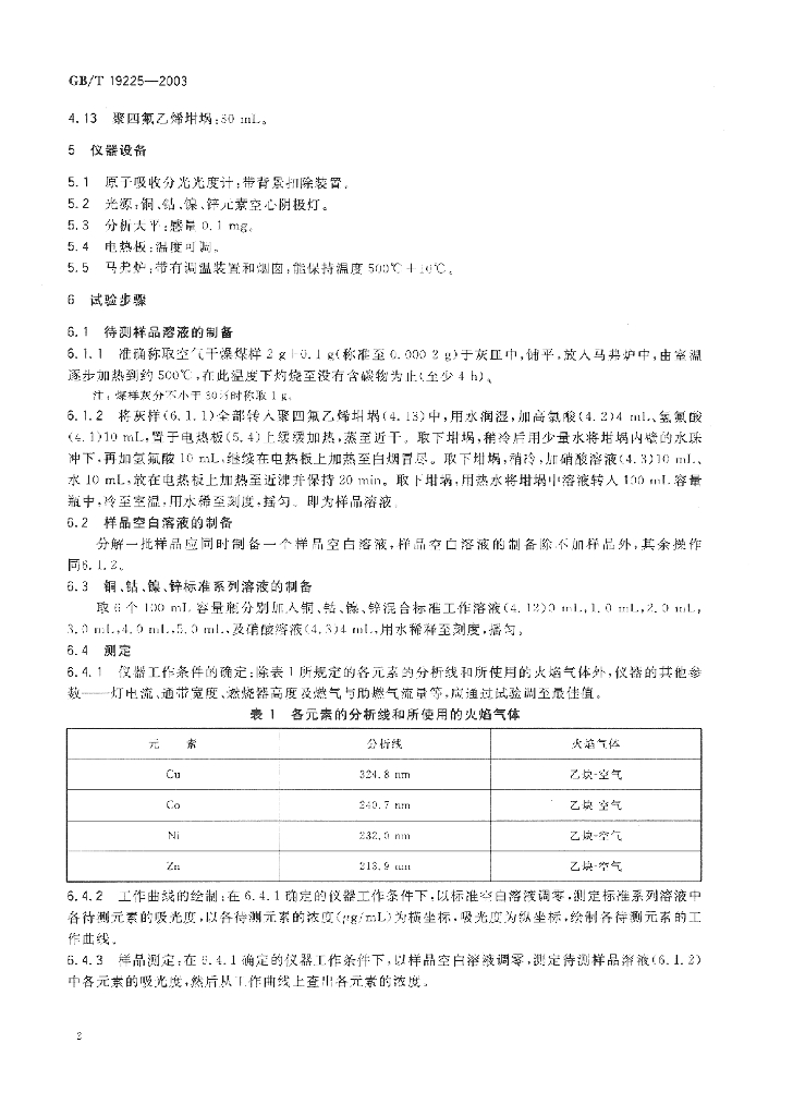 GB/T 19225-2003 标准预览