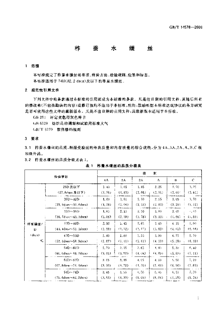 GB/T 14578-2003 标准预览
