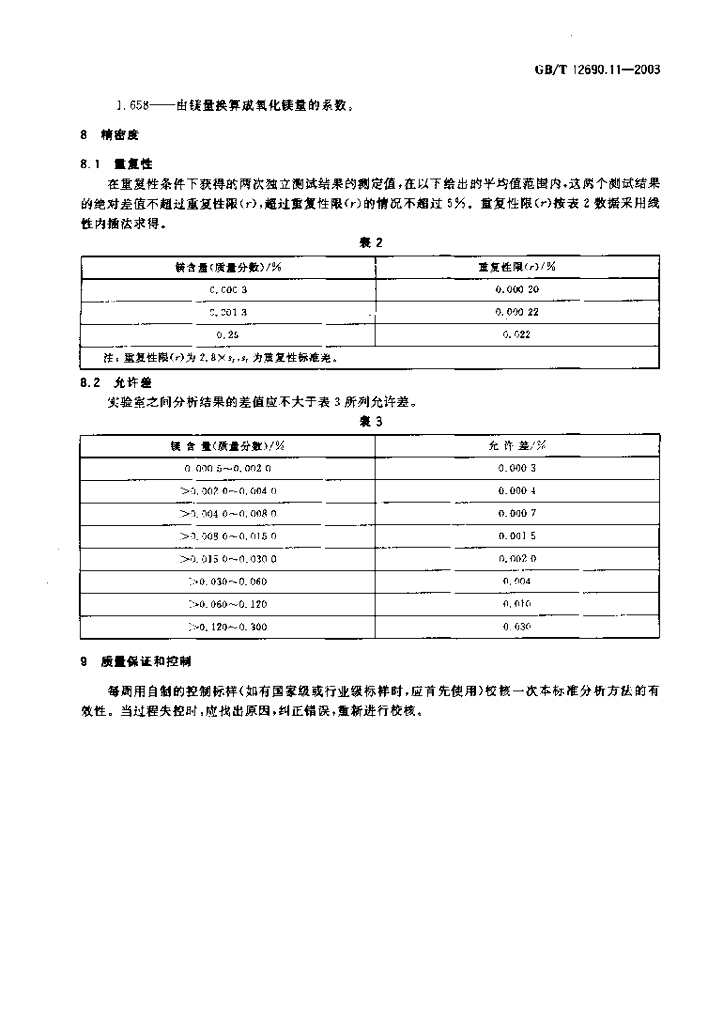 GB/T 12690.11-2003 标准预览