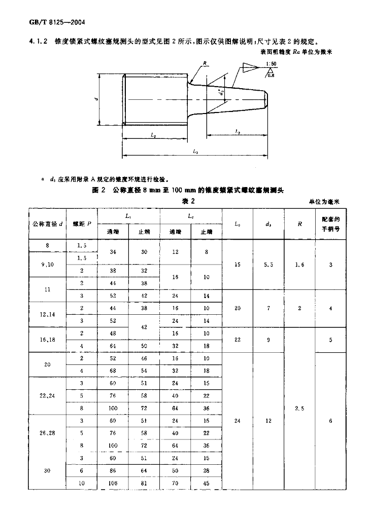 GB/T 8125-2004 标准预览