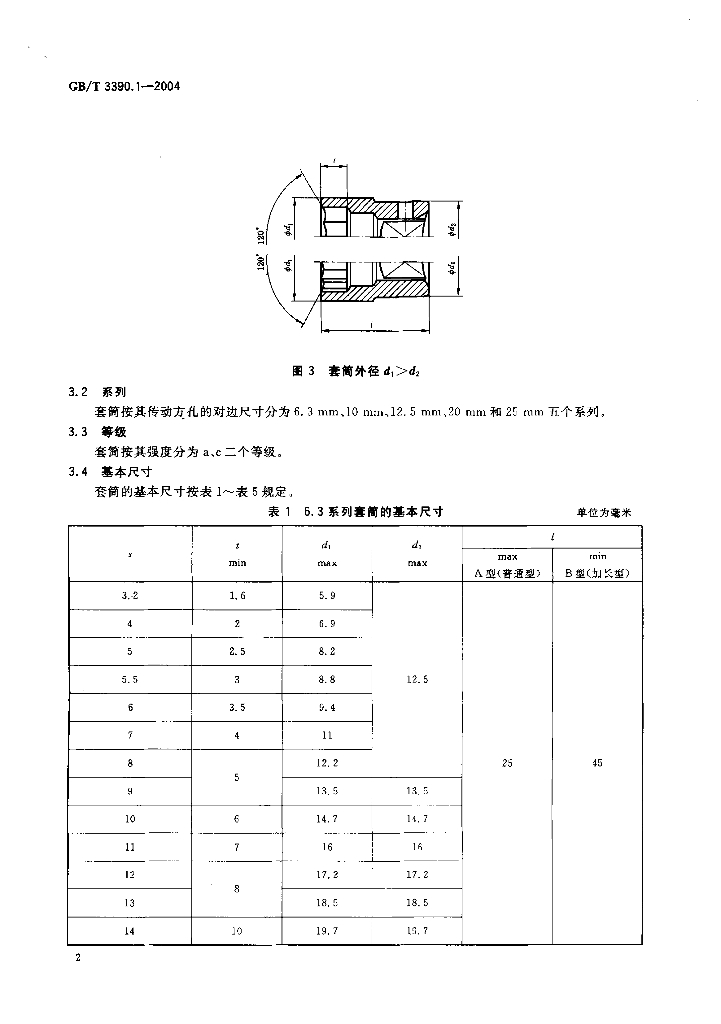 GB/T 3390.1-2004 标准预览