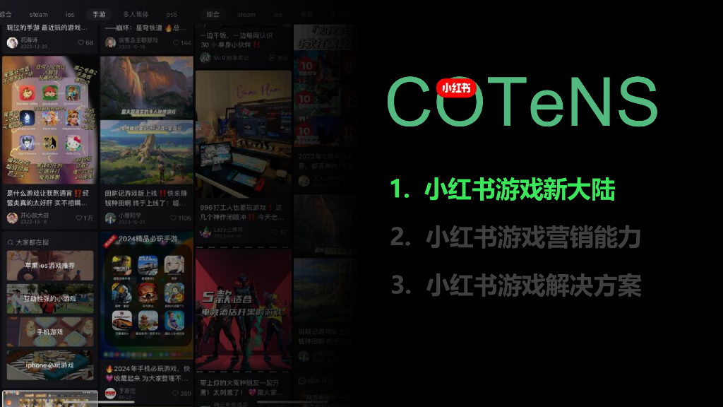 小红书：2024年游戏行业营销通案-游戏新大陆 种草新灵感_第2页