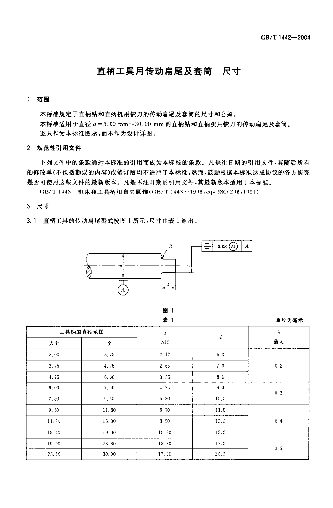 GB/T 1442-2004 标准预览