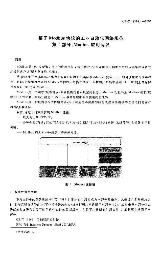 GB/Z 19582.1-2004 标准预览
