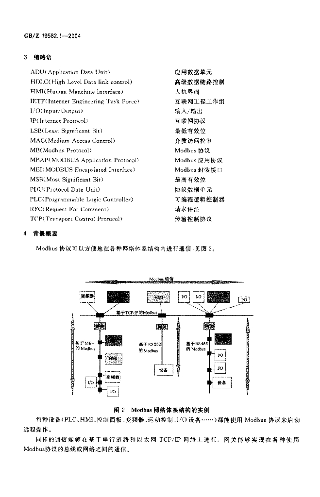 GB/Z 19582.1-2004 标准预览