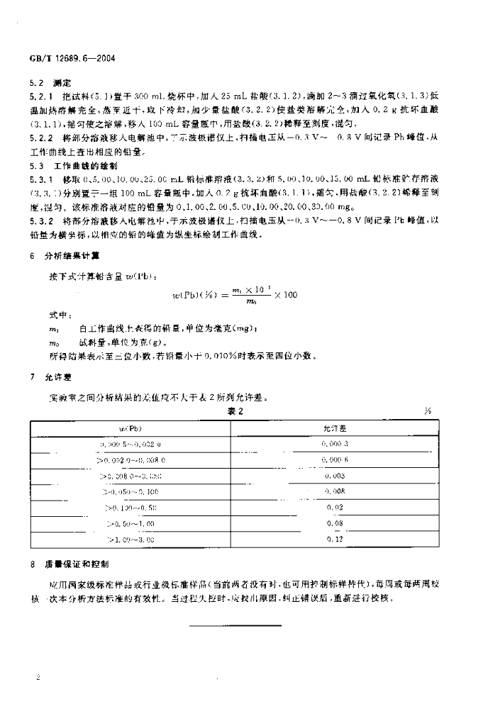GB/T 12689.6-2004 标准预览
