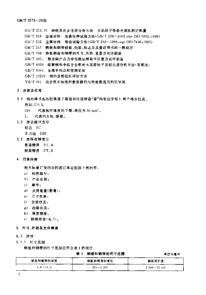 GB/T 3273-2005 标准预览
