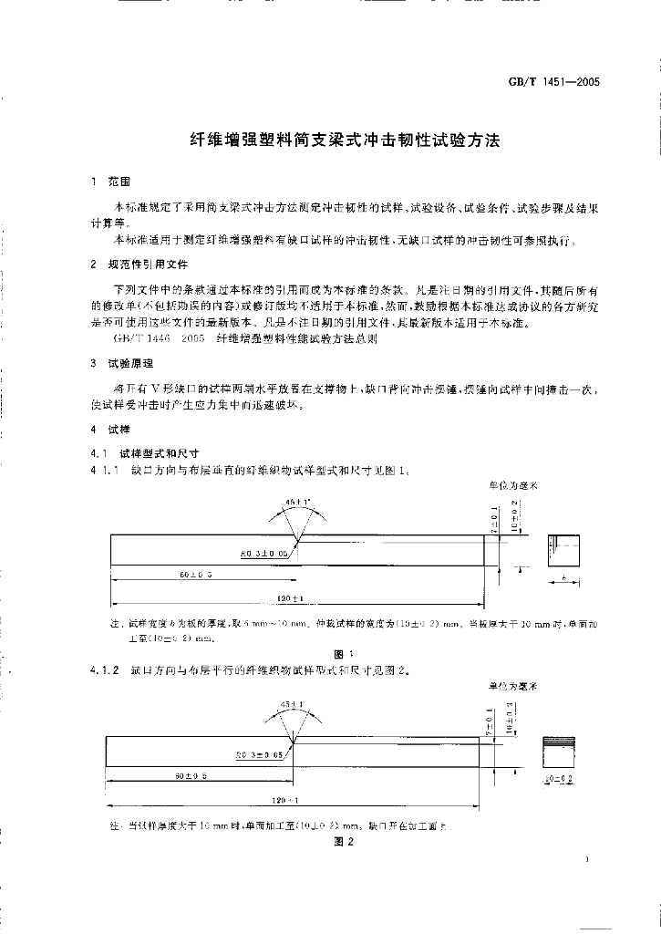 GB/T 1451-2005 标准预览