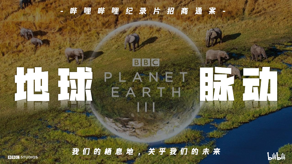 哔哩哔哩：《地球脉动3》招商通案