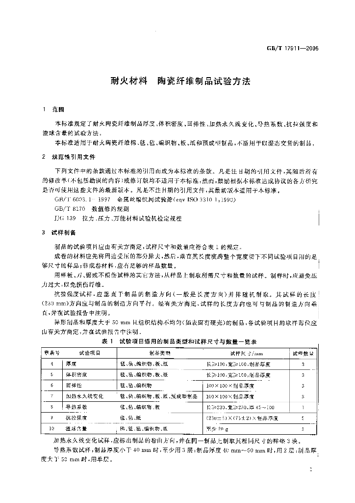 GB/T 17911-2006 标准预览