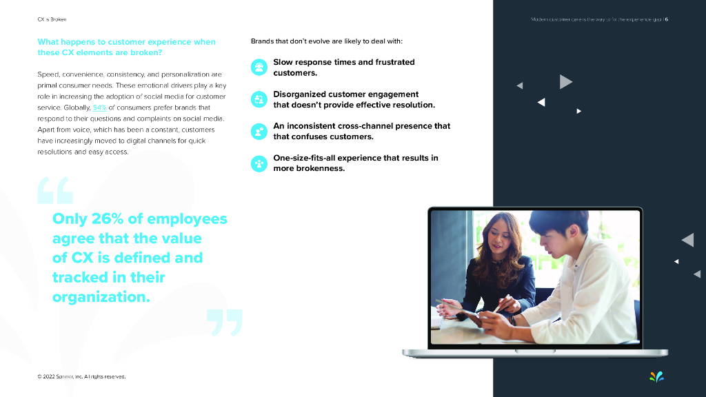 Sprinklr：2022年客户体验被破坏了-了解如何使用人工智能和自动化来弥补CX差距报告（英文版）_第6页