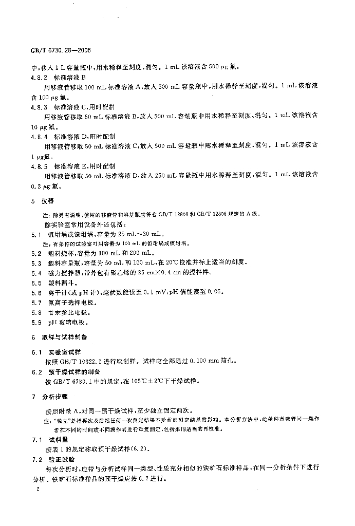 GB/T 6730.28-2006 标准预览