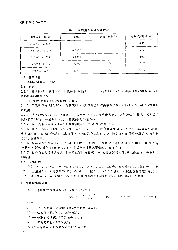 GB/T 8647.4-2006 标准预览