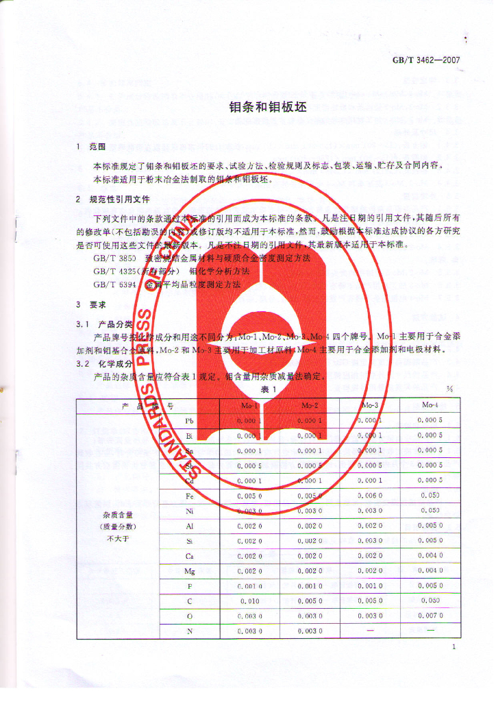 GB/T 3462-2007 标准预览