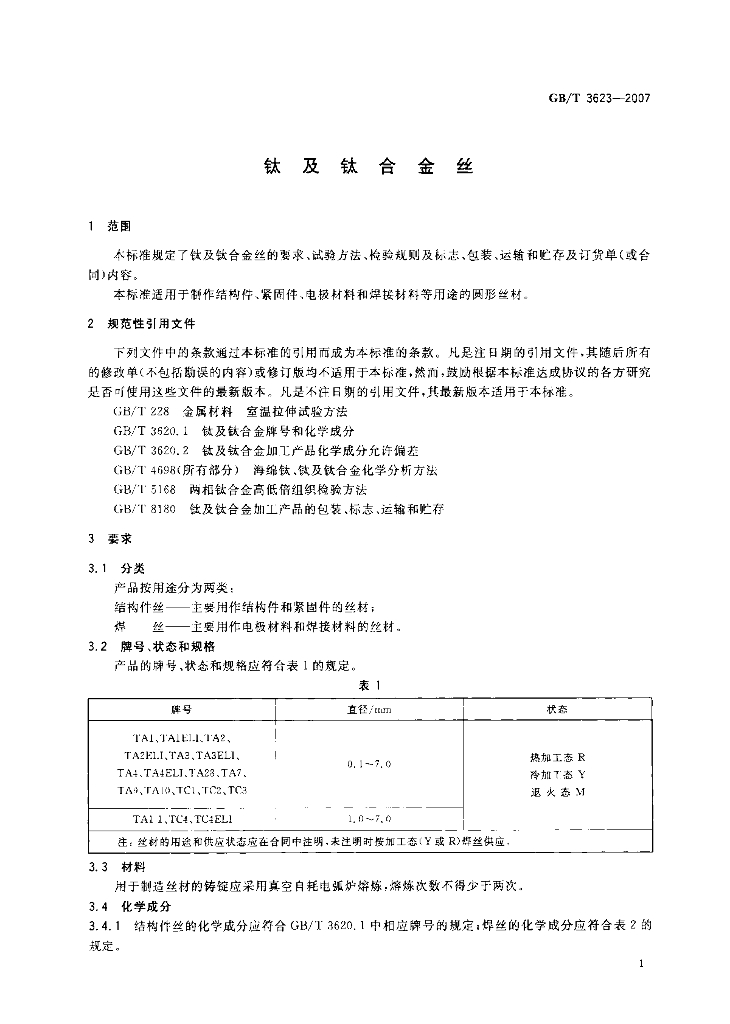 GB/T 3623-2007 标准预览
