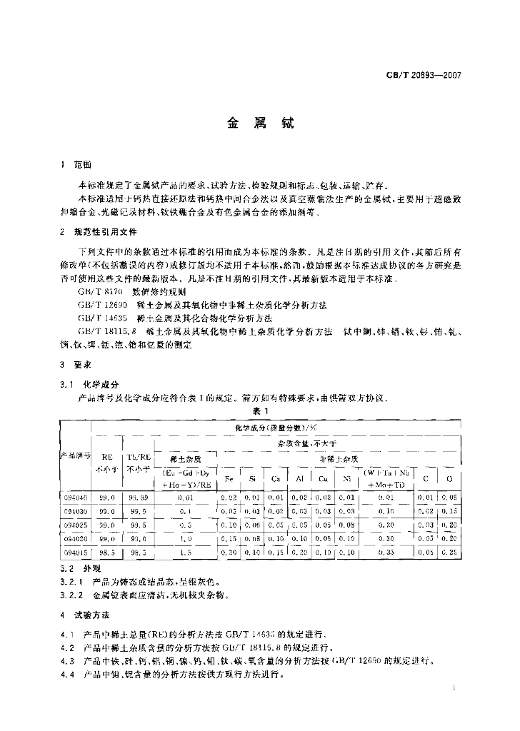 GB/T 20893-2007 标准预览