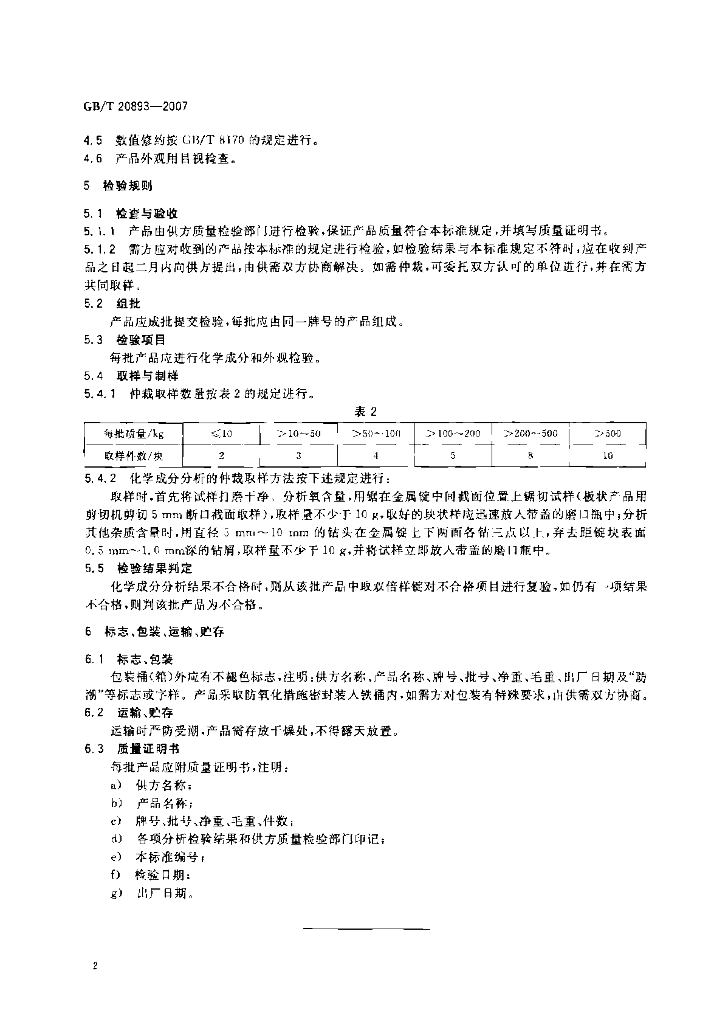 GB/T 20893-2007 标准预览