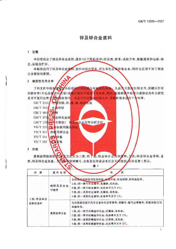 GB/T 13589-2007 标准预览