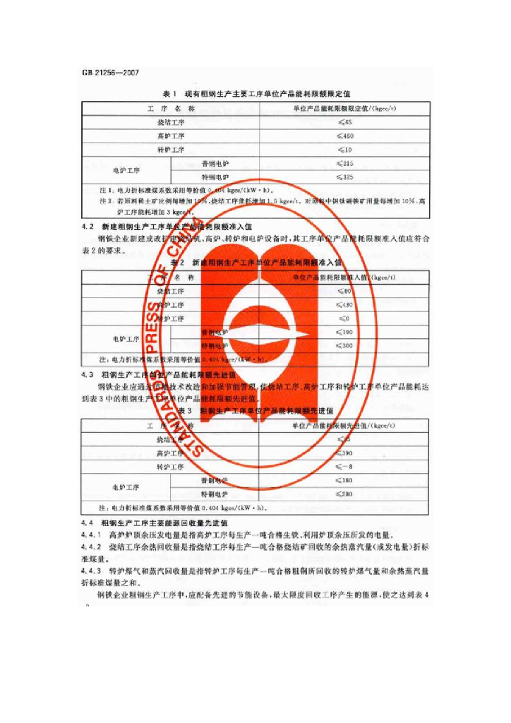 GB 21256-2007 标准预览
