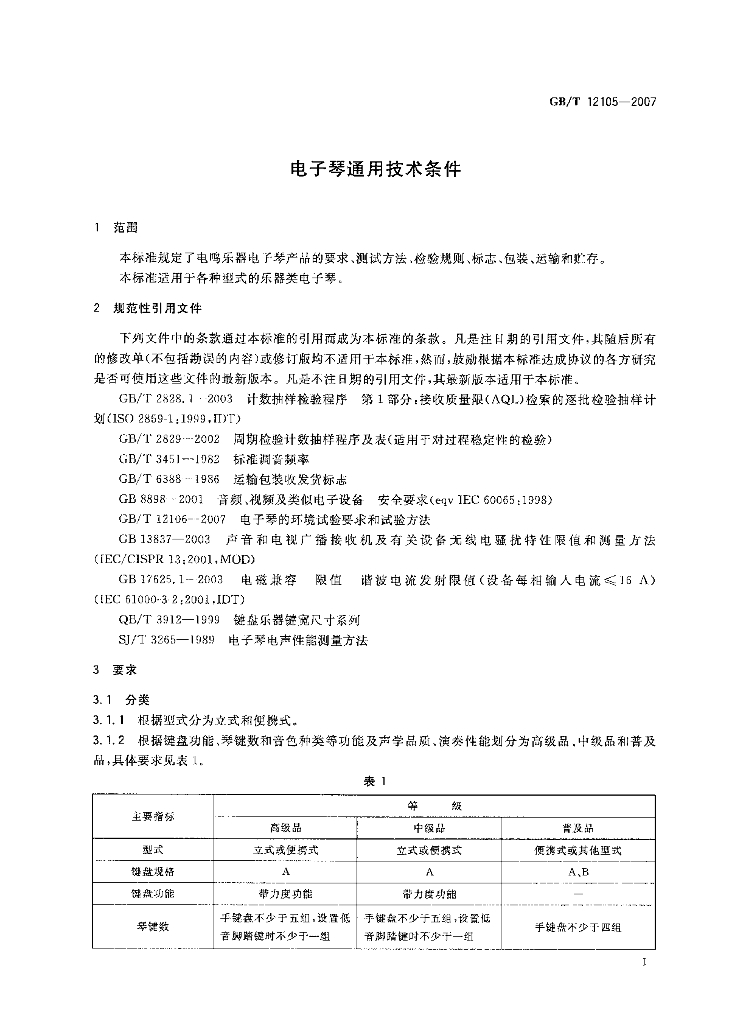 GB/T 12105-2007 标准预览