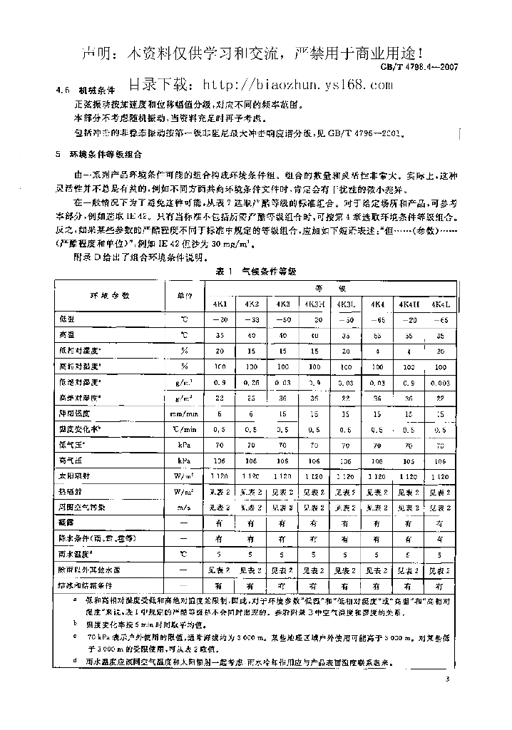 GB/T 4798.4-2007 标准预览