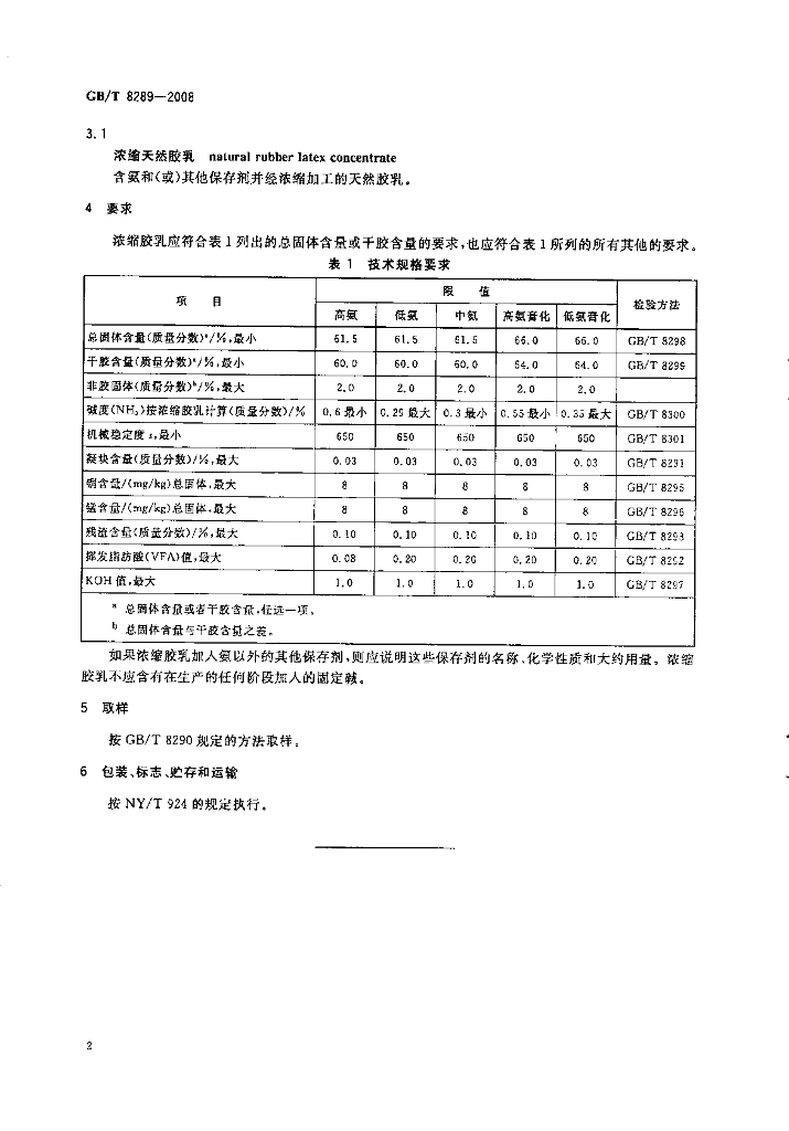 GB/T 8289-2008 标准预览