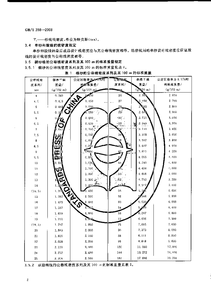 GB/T 398-2008 标准预览