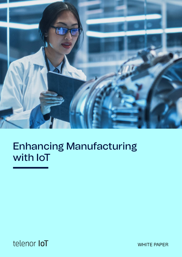 Telenor IoT：2024年物联网赋能制造业<em>数字化转型</em>报告（英文版） 海报