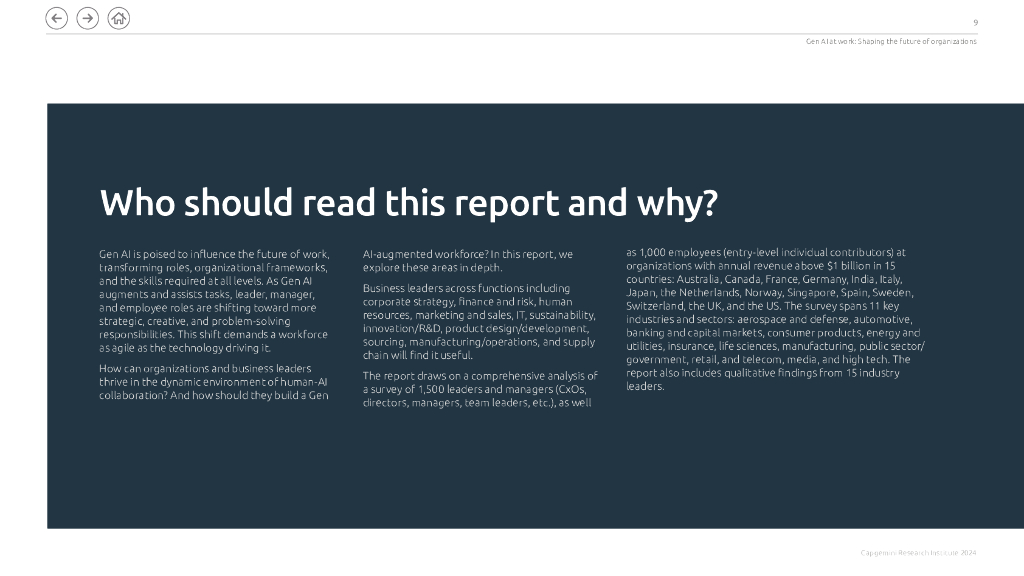 凯捷Capgemini：2024年工作中的人工智能：塑造组织的未来报告（英文版）_第9页