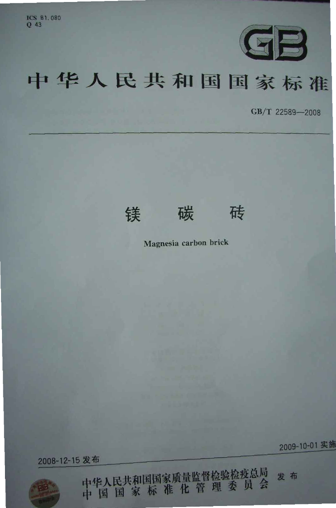 GB/T 22589-2008 标准预览