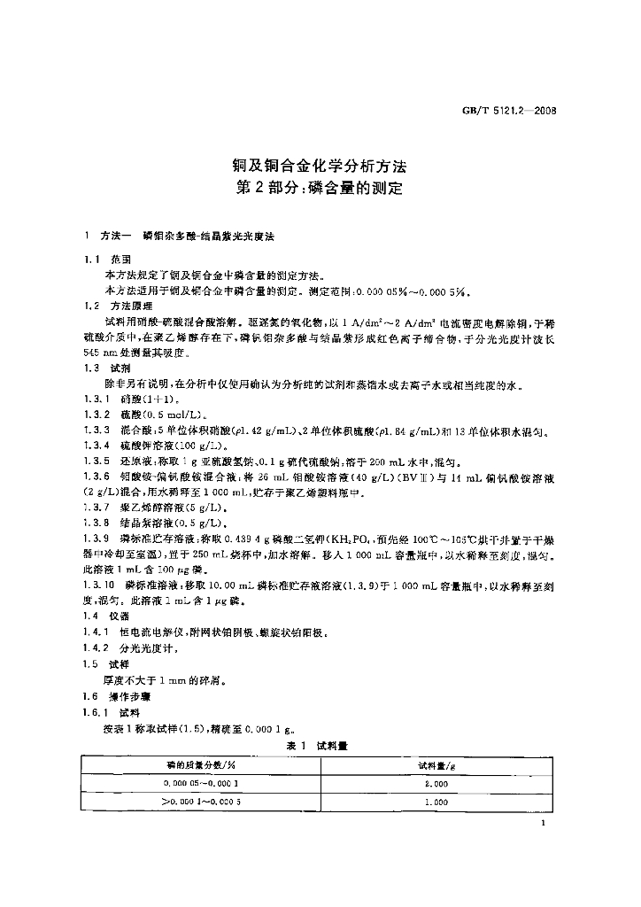 GB/T 5121.2-2008 标准预览