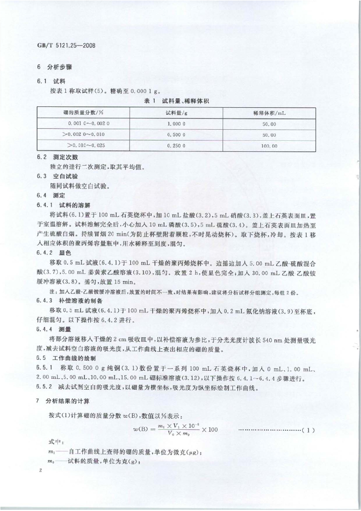 GB/T 5121.25-2008 标准预览