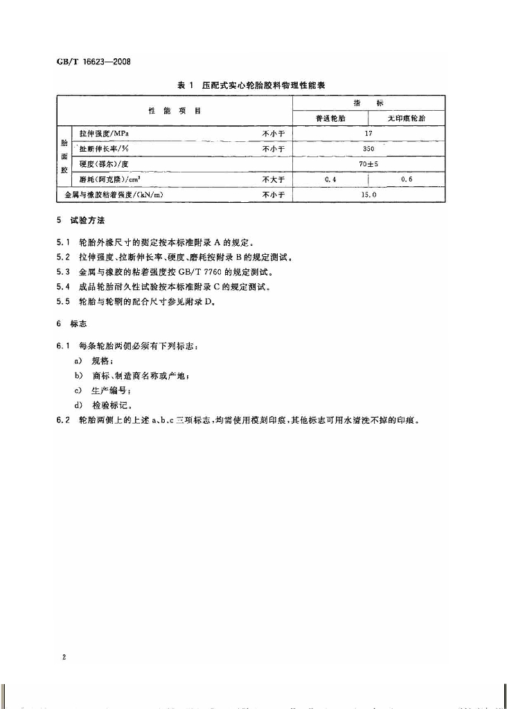 GB/T 16623-2008 标准预览