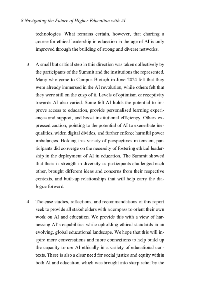 ICDE：2024年人工智能引领高等教育未来-ICDE 领导力峰会政策对话报告（英文版）_第9页