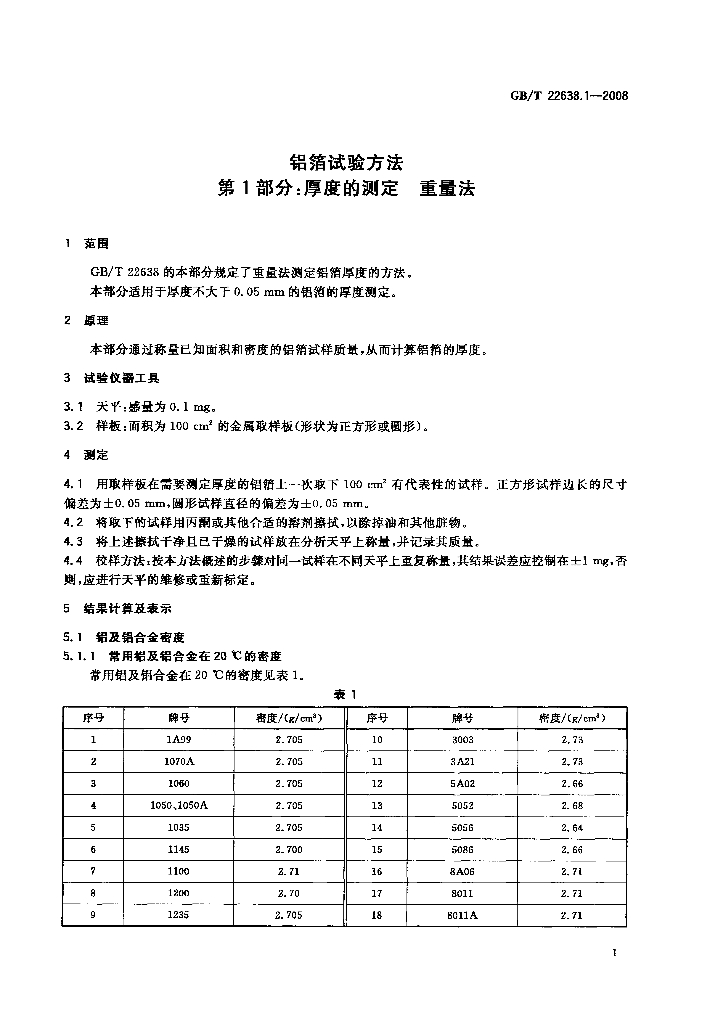 GB/T 22638.1-2008 标准预览