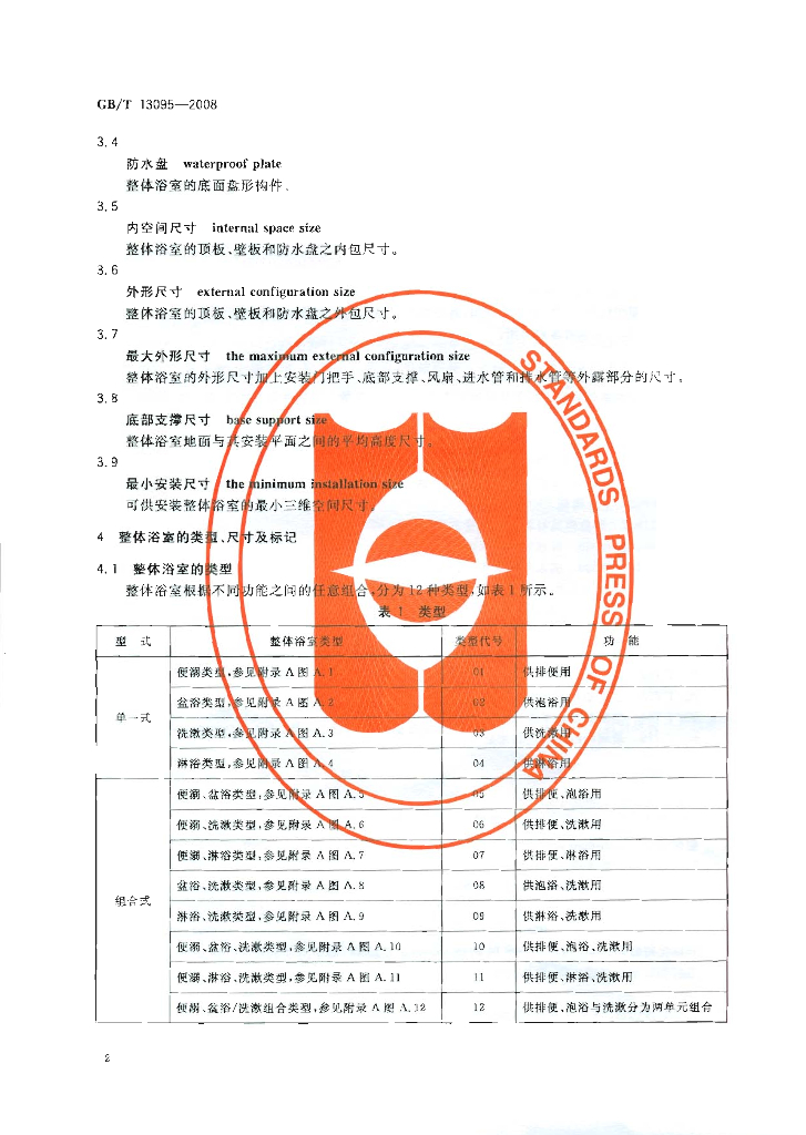 GB/T 13095-2008 标准预览